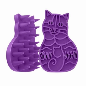 Kong ZoomGroom Brush for Cats cat toys interactive cat toys cat teaser wand cat balls cat laser pointer