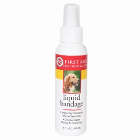 Kwik-Stop Liquid Bandage Spray for Dogs and Cats, 4 oz cat scratchers cat towers cat window perch cat heating pad cat calming spray