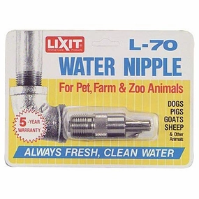 L-70 Water Nipple Valve, Single multi-pet food pet bundle kits pet care sets pet health combos pet treat packs