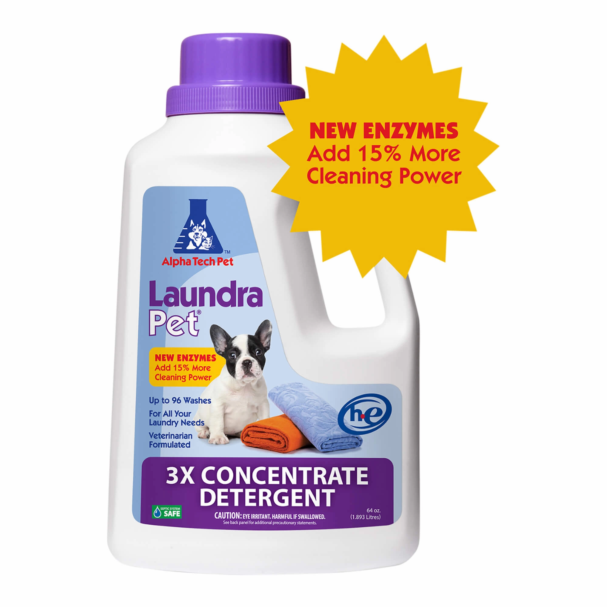 LaundraPet Premium Pet Laundry Detergent Triple Strength, 64 fl oz cat climbing tree cat hammock cat steps cat grooming kit cat safety gate