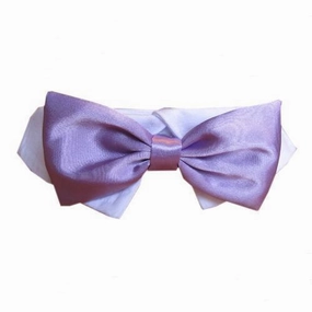 Lavender Satin Dog Bow Tie Collar L/XL treats for dogs dog biscuits dog reward treats organic dog snacks natural dog biscuits