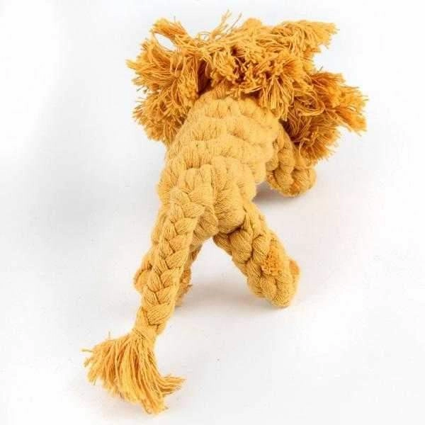 Lion Rope Dog Toy
