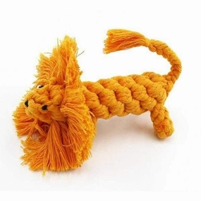 Lion Rope Dog Toy dog toys indestructible dog toys dog tug toys dog plush chew resistant toy