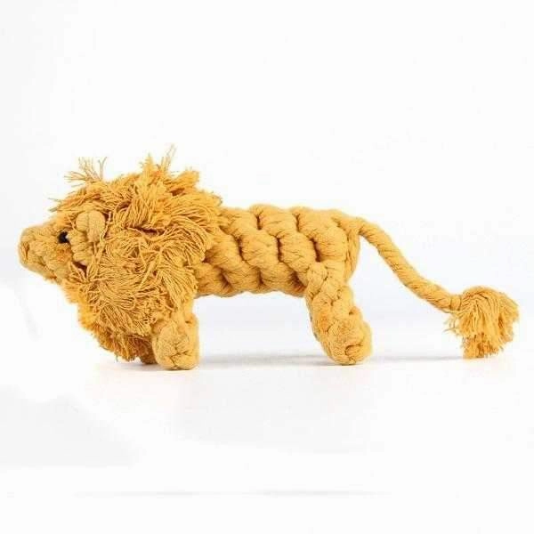 Lion Rope Dog Toy