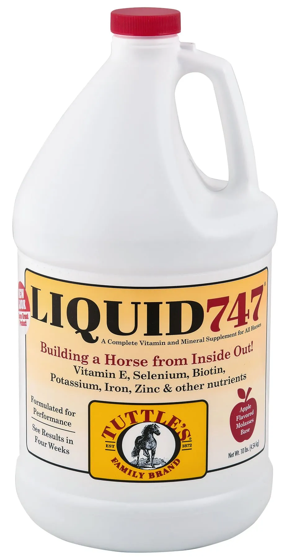 Liquid 747 Complete Vitamin & Mineral Horse Supplement, Gallon