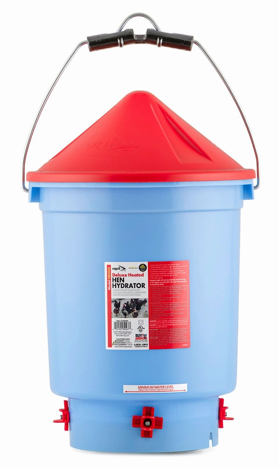 Little Giant Heated Deluxe Hen Hydrator, 3 gal puppy accessories new puppy gear puppy bed puppy blanket puppy grooming kit