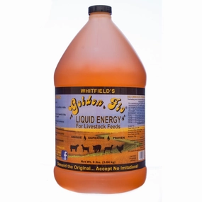 Livestock Golden Flo Liquid Energy, 1 gallon wet cat food canned food for cats gravy cat cans soft texture cat food wet pouches