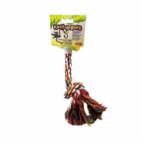 Living World Knot-A-Rope Multi-Coloured Cotton Perch 20mm x 23cm L - 81370 bird cage parrot food bird toys bird perch bird treats