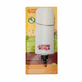 Living World Water Bottle 32oz/946ml hamster cage guinea pig supplies small animal accessories rabbit water bottle rat tunnel