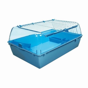 Living World Zoo Zone Habitat for Small Animals Blue Medium hamster cage guinea pig supplies small animal accessories rabbit water bottle rat tunnel