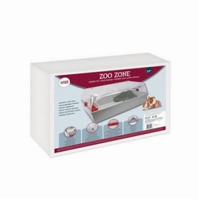 Living World Zoo Zone Habitat for Small Animals Burgundy Small (62001) hamster cage guinea pig supplies small animal accessories rabbit water bottle rat tunnel