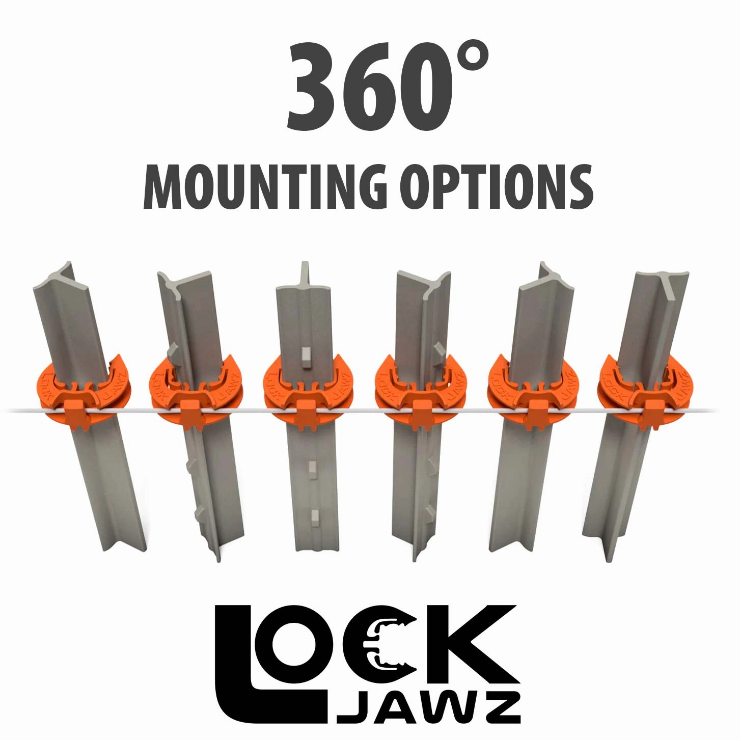 Lock Jawz 25 Pack T-Post Insulator