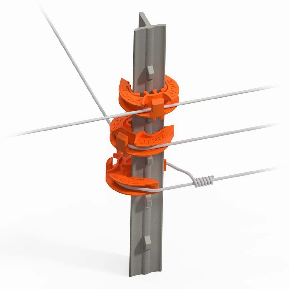 Lock Jawz 25 Pack T-Post Insulator