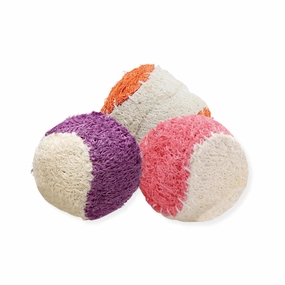 Loofah Ball Dental Toy - Large dog toys indestructible dog toys dog tug toys dog plush chew resistant toy