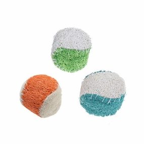 Loofah Ball Dental Toy - Small dog toys indestructible dog toys dog tug toys dog plush chew resistant toy