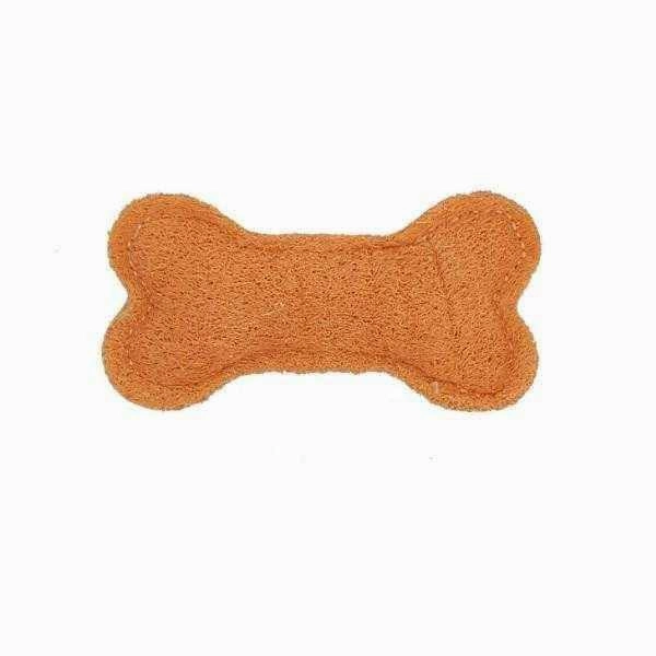 Loofah Bone Dental Toy - Small