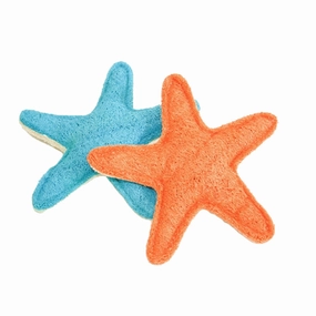 Loofah Starfish Dental Toy dog toys indestructible dog toys dog tug toys dog plush chew resistant toy