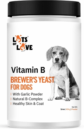 Lots of Love Brewer's Yeast/Garlic Powder poultry remedies poultry supplement goat vitamins sheep probiotics animal health boost