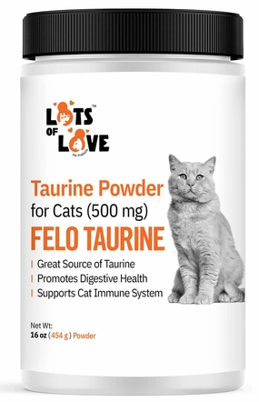 Lots of Love Fel O Taurine Powder, 16 oz plush dog toys fluffy dog toy dog cuddle toy dog toy set stuffed toy for dogs