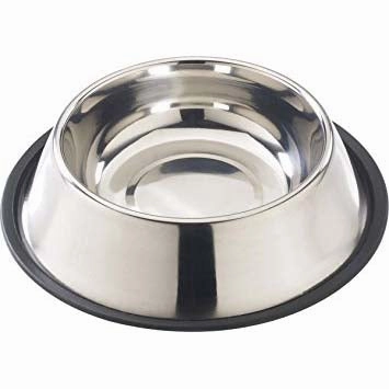 Loving Pets Ruff N Tuff Traditional No Tip Stainless Steel Pet Dishes cat treats toys for cats cat hair remover cat cleaning supplies cat food bowl