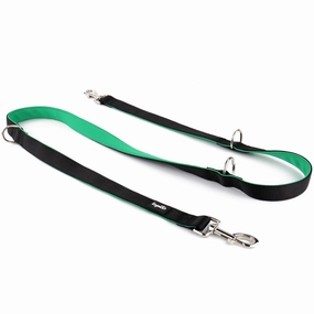 Loyal.D Multi-Purpose.D Dog Lead - Black & Green puppy food dog jerky treats dog dental treats dog chicken strips organic dog food