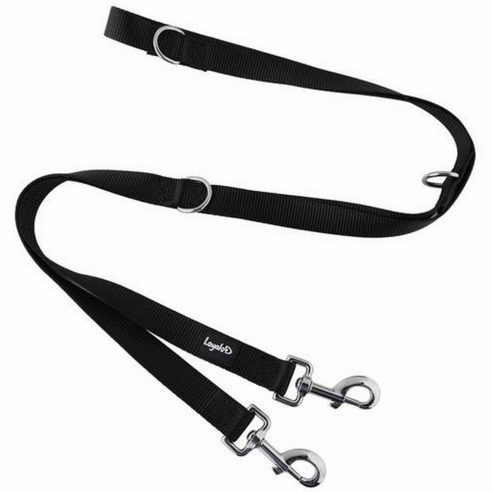 Loyal.D Multi-Purpose.D Dog Leash (Black)