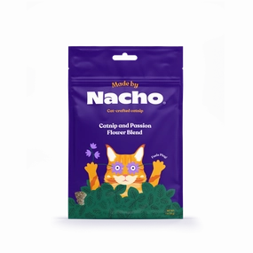Made By Nacho Catnip & Passion Flower Blend cat calming diffuser cat stress relief anxiety cat treats cat relaxing spray pet mood aid