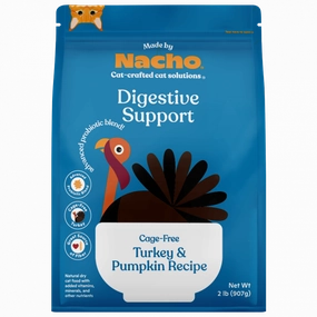 Made By Nacho Digestive Support Cage-Free Turkey & Pumpkin Recipe freeze dried dog food raw food for dogs dog freeze meal high protein dog food grain free freeze dog food