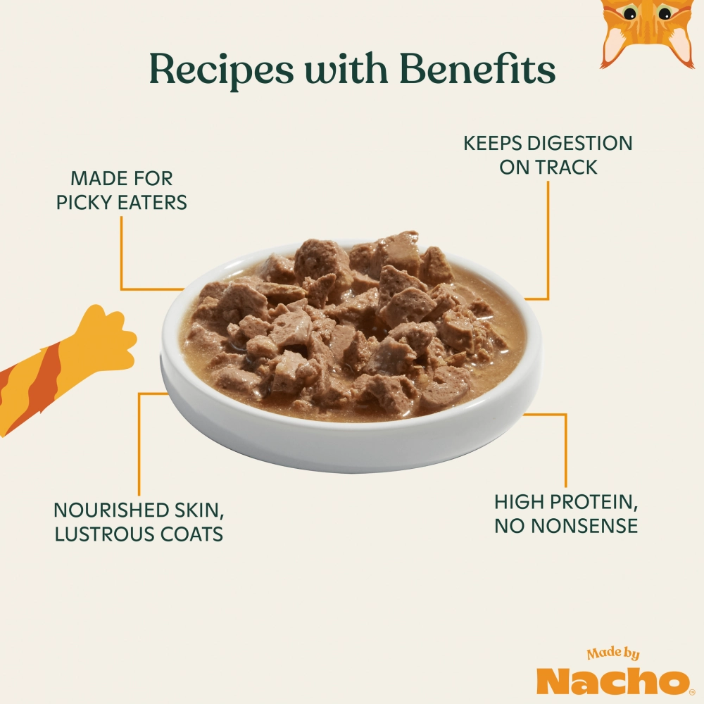 Made By Nacho Grass-Fed, Grain Finished Beef Recipe Cuts In Gravy With Bone Broth