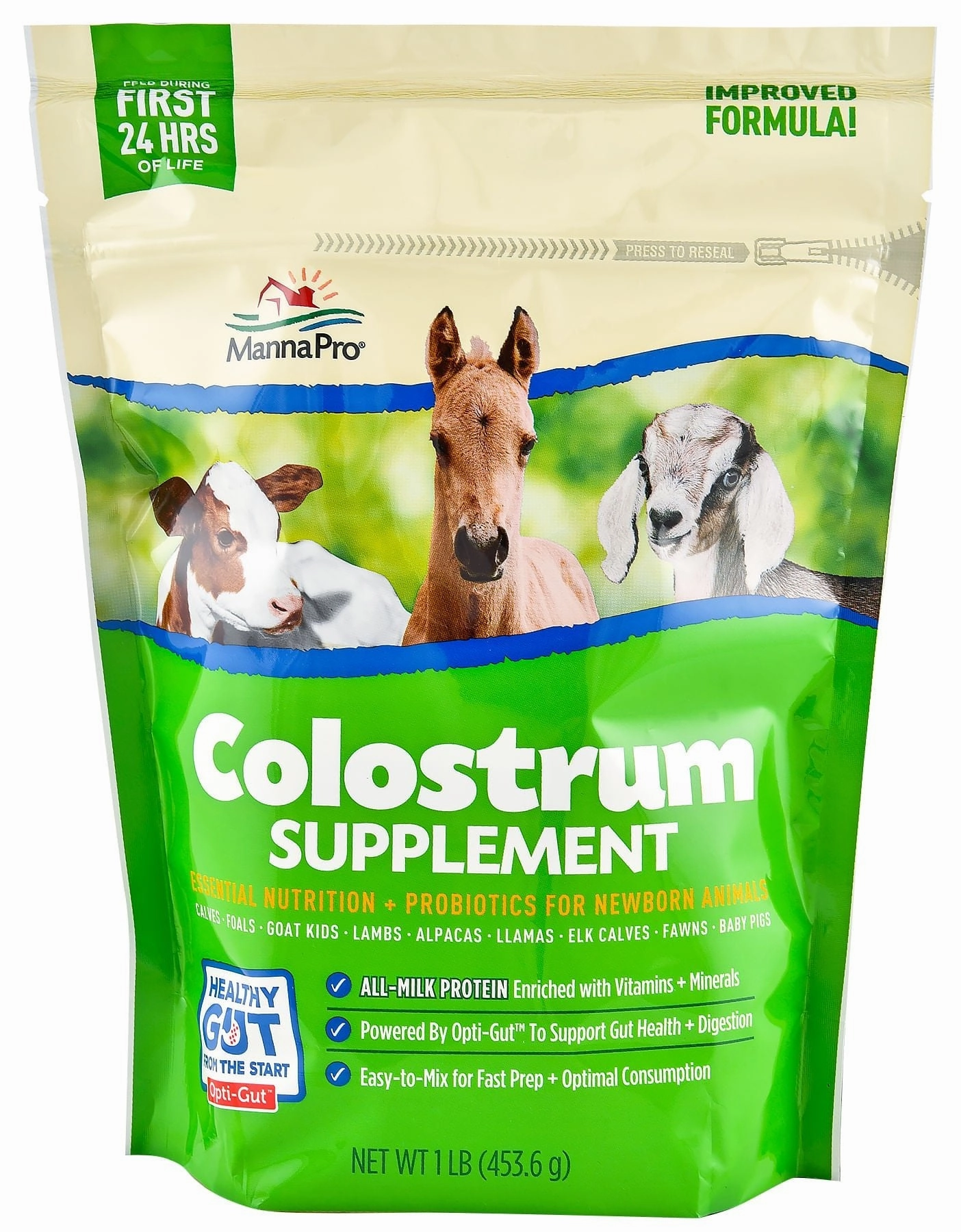 Manna Pro Colostrum Supplement multi-pet food pet bundle kits pet care sets pet health combos pet treat packs