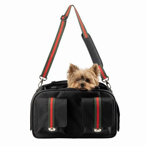 Marlee 2 Black with Stripe Carrier