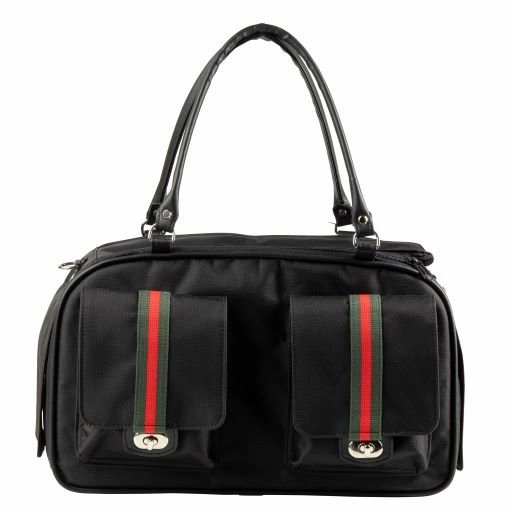 Marlee 2 Black with Stripe Carrier