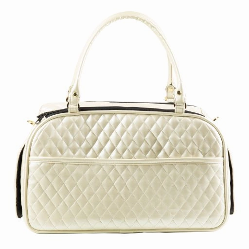 Marlee 2 Ivory Quilted with Stripe Carrier