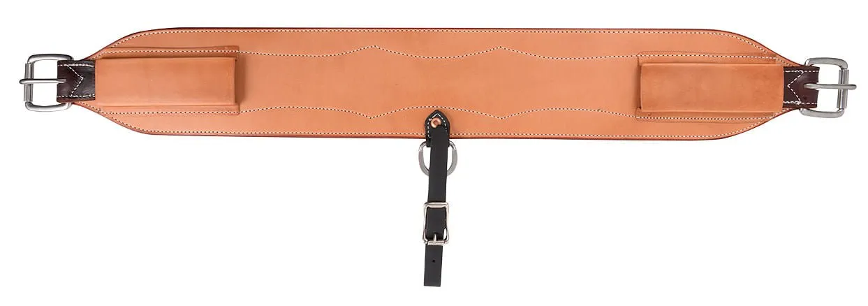 Martin Saddlery 4.5" Straight Flank Skirting Leather Cinch, Natural