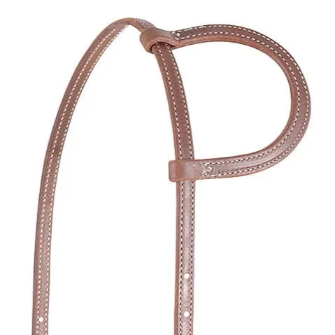 Martin Saddlery Harness Leather Slip Ear Headstall 1/2-inch Thick, Natural