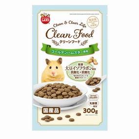 Marukan Clean & Clear Life Clean Food for Golden Hamsters 300g (ML411) cat vitamins cat digestive aid cat immune support cat joint supplement cat skin supplement