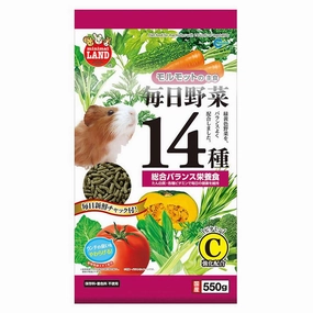 Marukan Diet Food for Guinea Pigs with 14 Kinds of Vegetables 550g dog water fountain slow feeder automatic dog feeder gravity feeder dog food dispenser