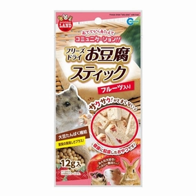 Marukan Freeze-Dried Tofu Stick Fruits 12g kitten health kit kitten booster vitamins kid cat immune kitten digestion kitten omega 3