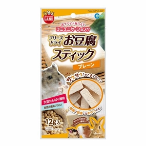 Marukan Freeze-Dried Tofu Stick Plain 12g kitten health kit kitten booster vitamins kid cat immune kitten digestion kitten omega 3