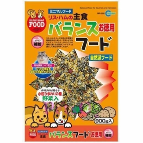 Marukan Hamster Balance Mixed Food 900g hamster food guinea pig food rabbit hay rodent treats mouse food