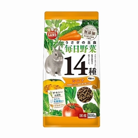 Marukan Main Food 14 Veggies for Rabbit Senior 800g (ML523) puppy starter kit puppy crate puppy collar puppy pee pad puppy food