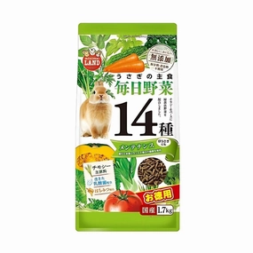 Marukan Main Food 14 Veggies Maintenance for Rabbit 1.7kg (ML525) puppy starter kit puppy crate puppy collar puppy pee pad puppy food
