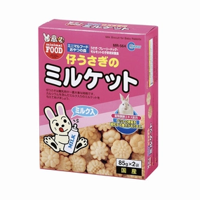 Marukan Milk Biscuit for Baby Rabbits 85g x 2 (MR-564) puppy starter kit puppy crate puppy collar puppy pee pad puppy food