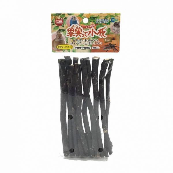 Marukan Pear Tree Twigs for Small Animals 10pcs (MR-375) kitten health kit kitten booster vitamins kid cat immune kitten digestion kitten omega 3