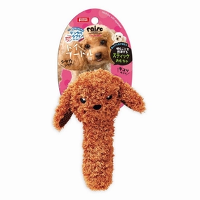 Marukan Stick Shaped Poodle With Squeaker Dog Toy cat dry food crunchy cat food fish formula dry cat food adult cat kibble kitten dry food