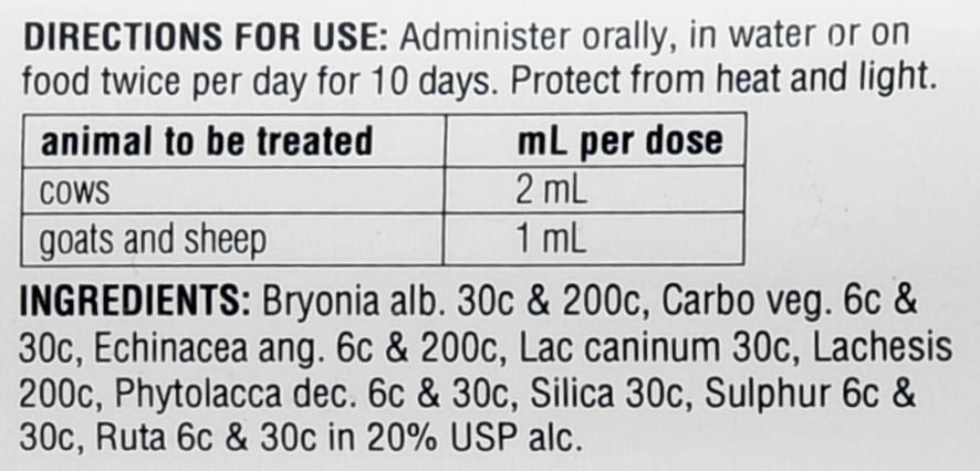 Mastoblast Homeopathic Mastitis Solution, 8 oz