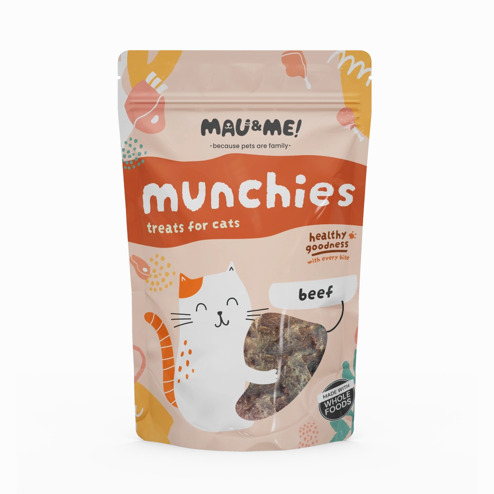 Mau&Me! Cat Treats Munchies Beef 60g