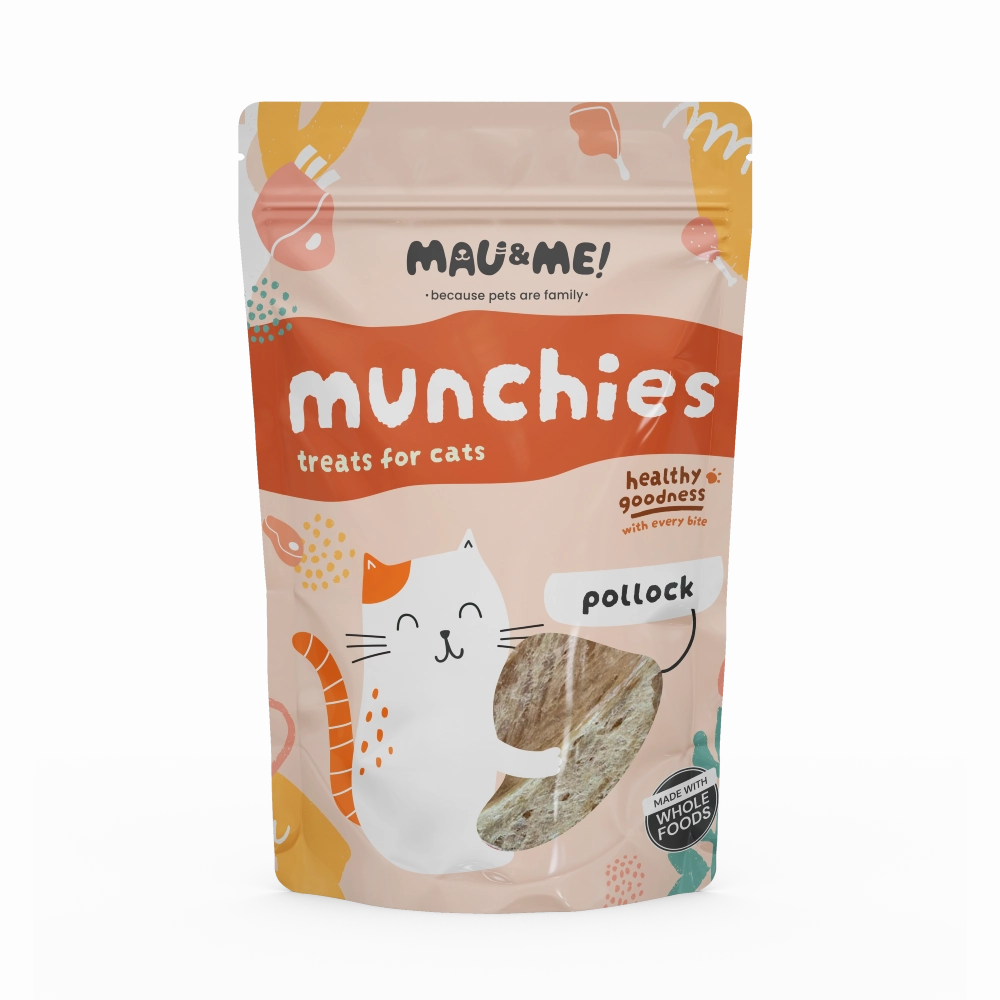 Mau&Me! Cat Treats Munchies Pollock 60g