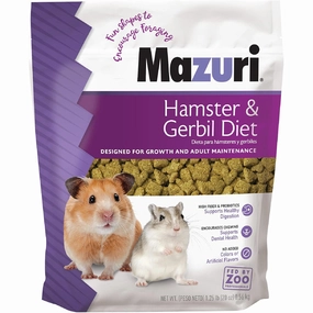 Mazuri Hamster & Gerbil Diet 1.25lb dog water fountain slow feeder automatic dog feeder gravity feeder dog food dispenser