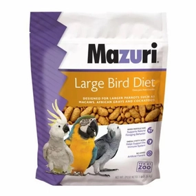 Mazuri Large Bird Diet 1kg bird cage parrot food bird toys bird perch bird treats